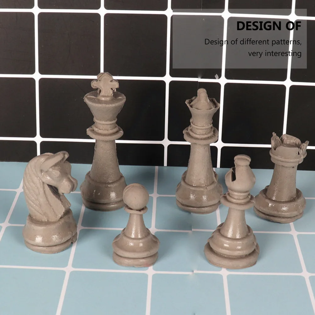 แม่พิมพ์ช็อกโกแลตรูปหมากรุก 12 ชิ้น ทำจากซิลิโคนเนื้อนิ่ม ไม่ติด ใช้ทำเค้ก ฟองดองท์ ลูกอม อุปกรณ์ทำขนม DIY แม่พิมพ์เค้กรูปหมากรุก