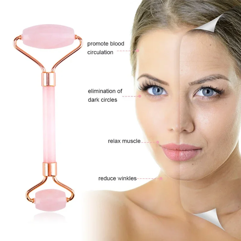 Face Lift Set Massager for Face Gouache Scraper Roller Set Facial Thin Double Chin Skin Care Beauty Health Massage Tools