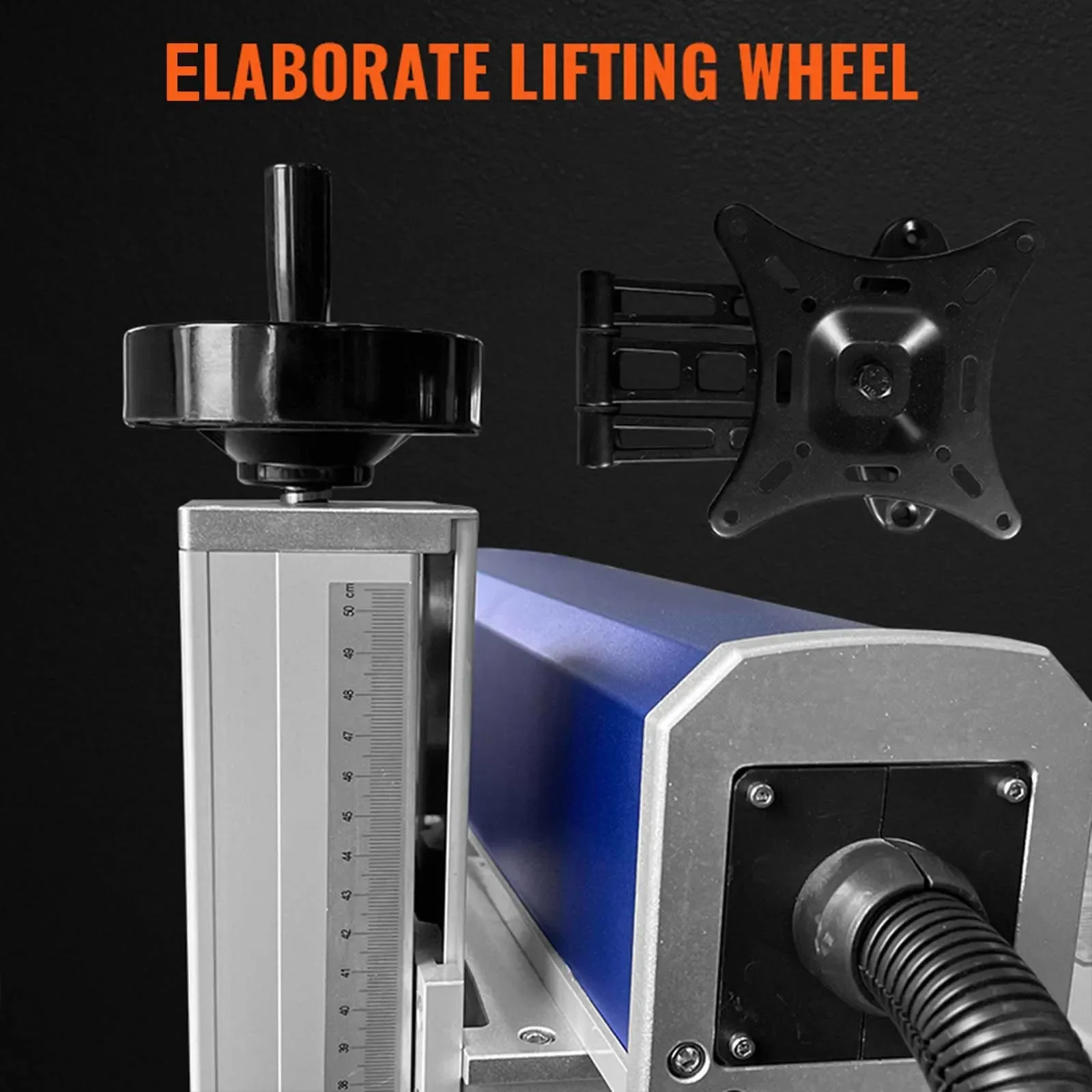 SIHAO 30W 50W Laser Marking Machine Laser Engraver Metal Stainless Steel High Precision Industrial Cutter with Automatic Focus