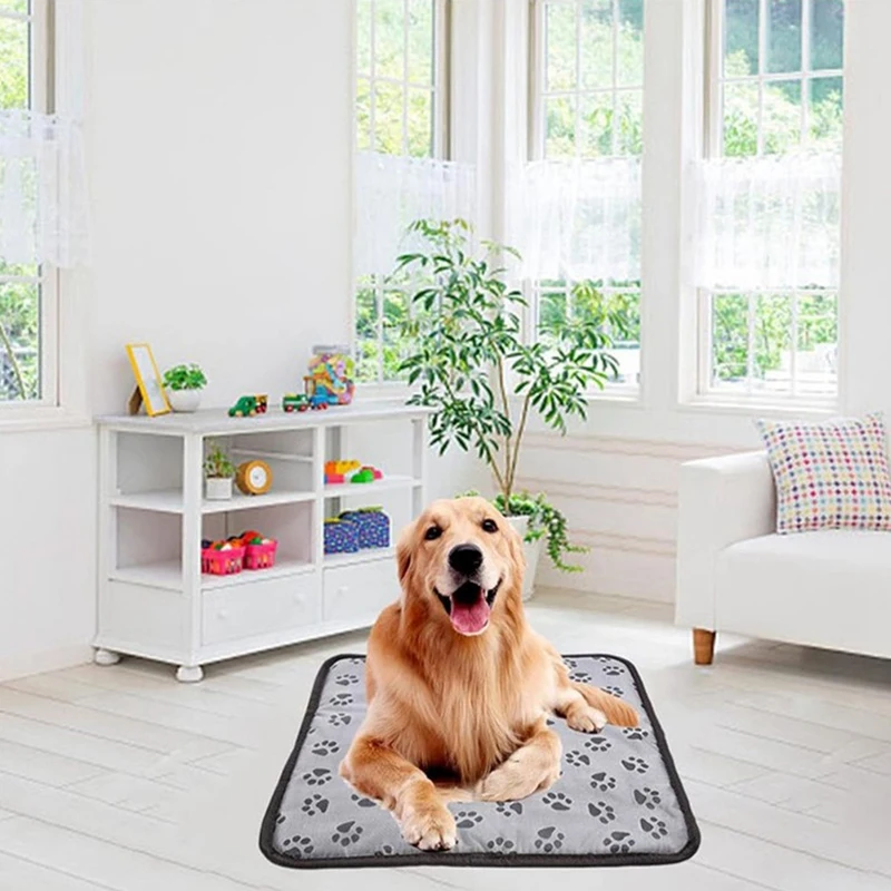 Pet Heating Pad 50X70cm Waterproof Heating Pad Indoor, Two Levels Of Temperature Adjustable,EU Plug Easy To Use