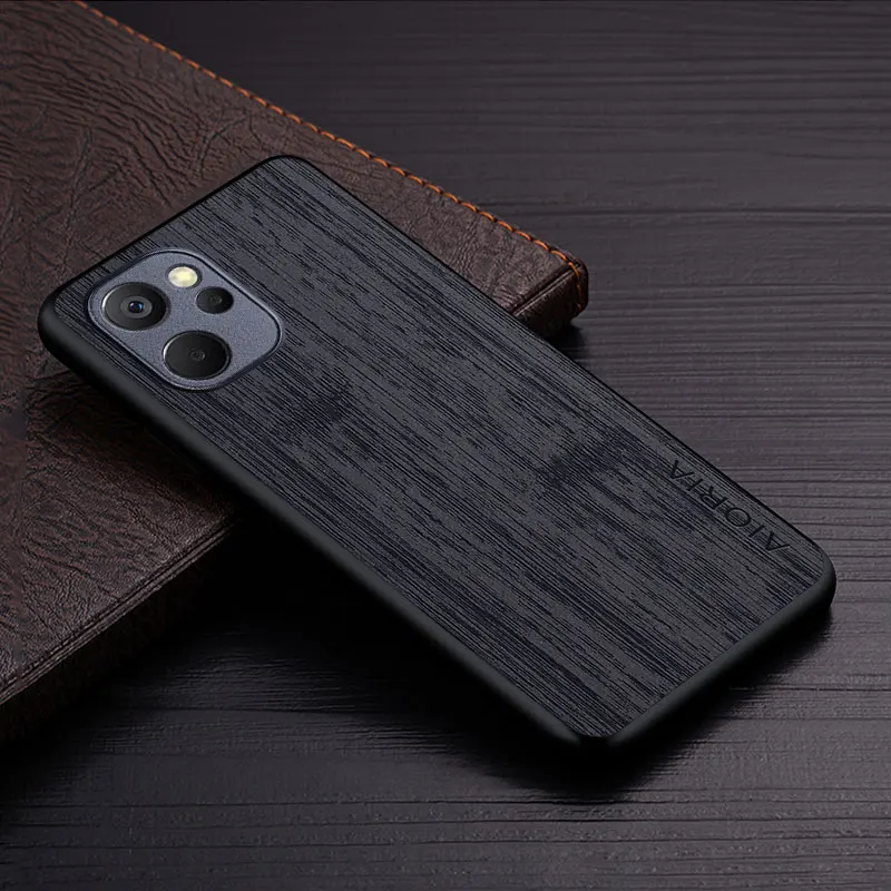 Case for Realme 10 9i 9 8S 8i 8 Pro Plus 4G 5G bamboo wood pattern Leather new phone cover Luxury coque for Realme 10 5G case