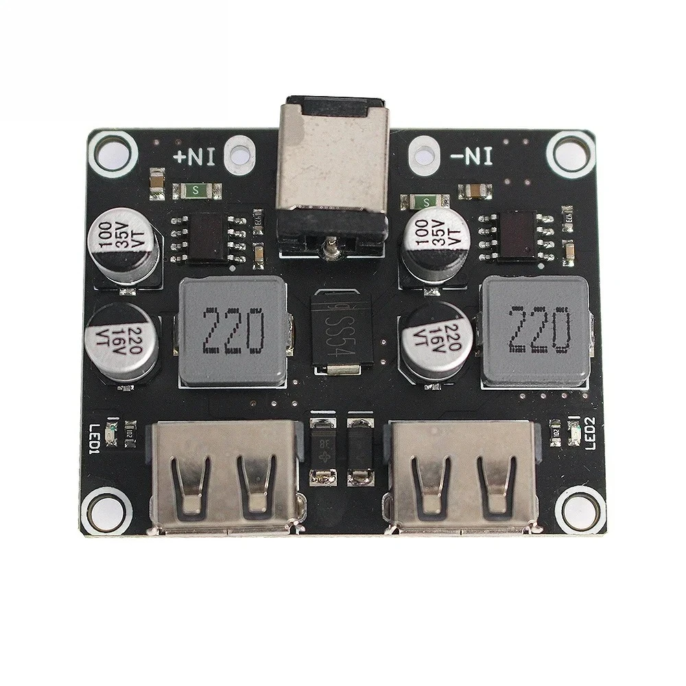 DC Step-Down Modul USB QC2.0/3.0 DC-DC Buck Converter Lade Step-Down Modul 6-32V 9V 12V 24V Schnelle Schnell Ladegerät Schaltung