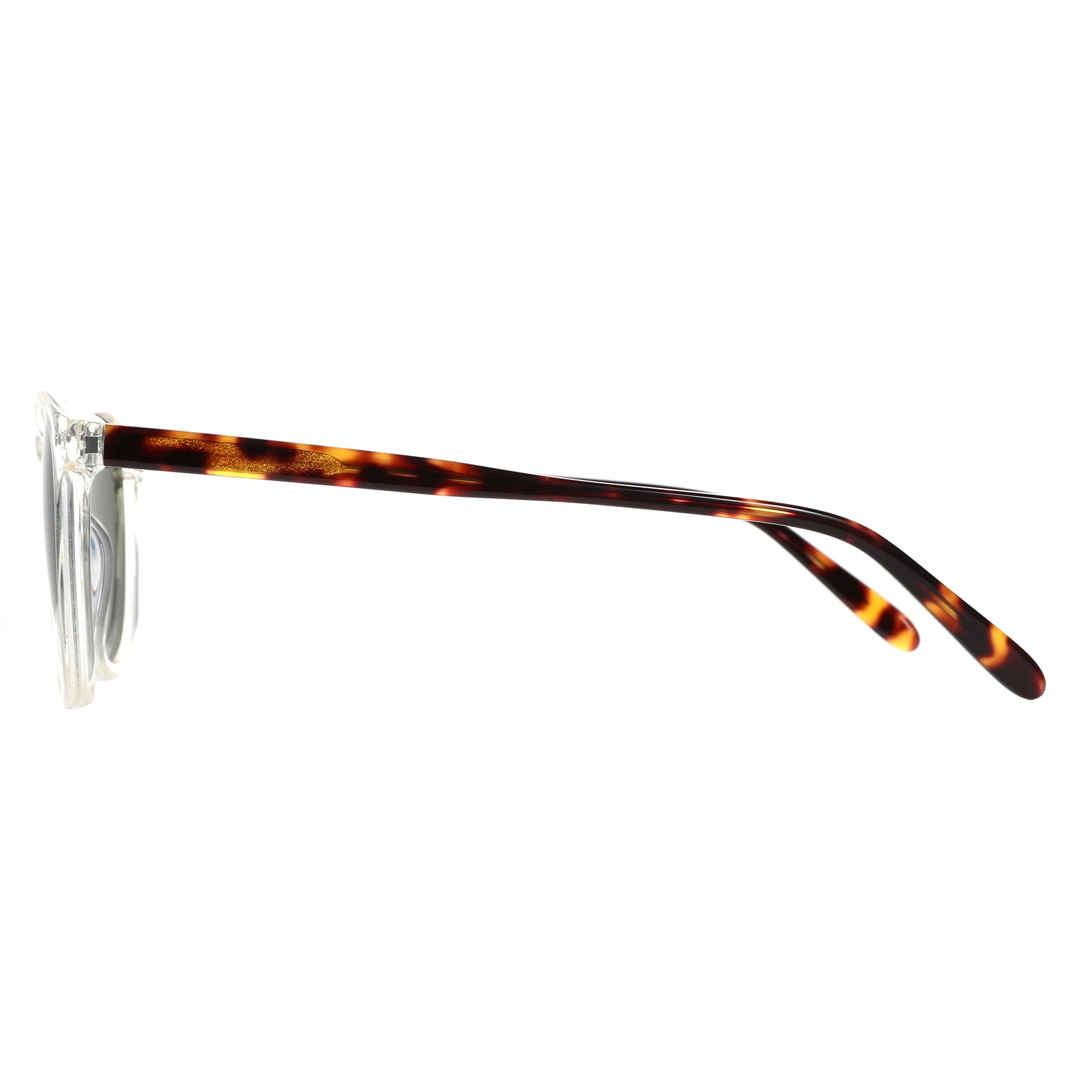 ZENOTTIC 2025, modische, quadratische, polarisierte Sonnenbrille, handgefertigte Acetat-Sonnenbrille mit Federbein, modischer runder Schirm für Männer und Frauen – Detail 24
