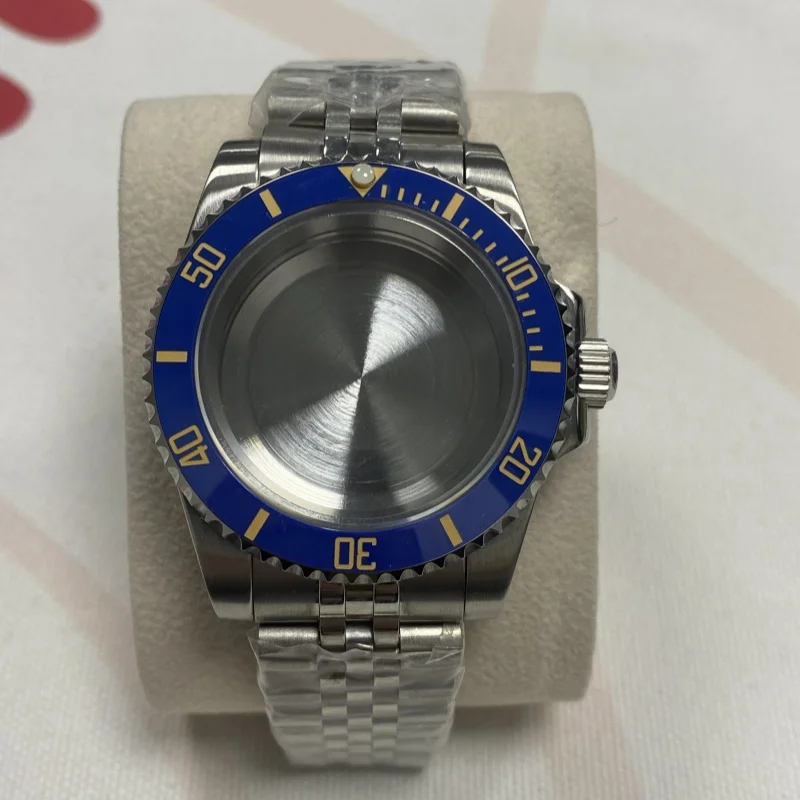 

Аксессуары для часов Модифицированный корпус + ремешок с 5 бусинами + керамическое кольцо Сапфировое стекло для механизма NH35/36