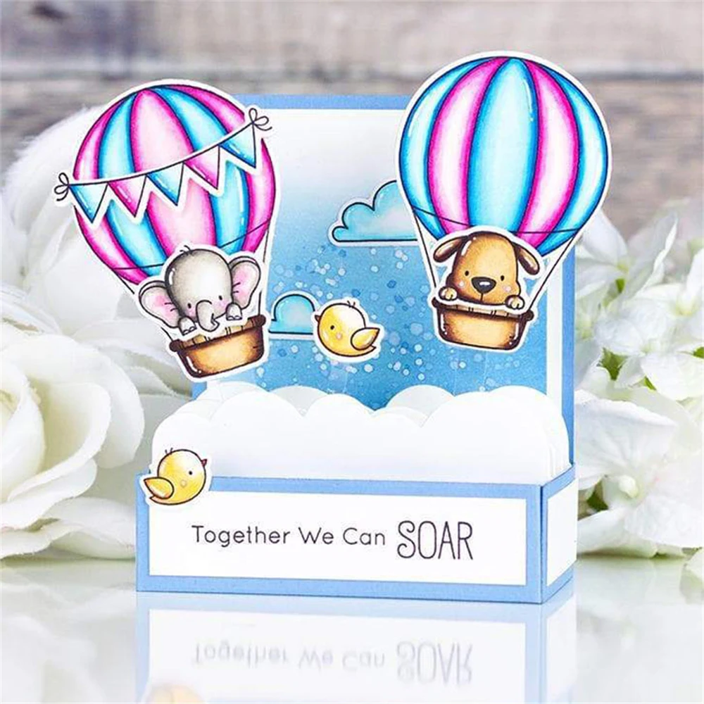 Hanging with My Gnomies Clear Stamps and Cutting Dies Brilliant Butterflies Silicone Stamps For DIY Scrapbooking Decoration