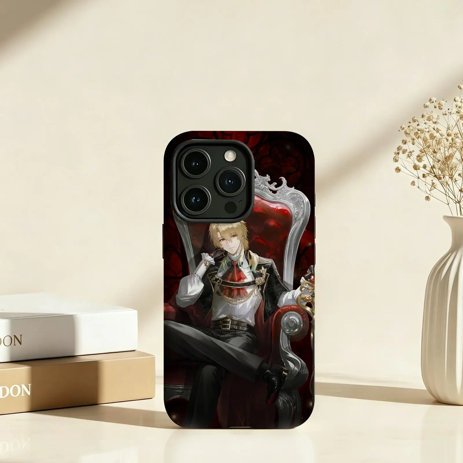 Phone Case For iPhone17 16 16e 15 14 13 12Plus Pro Max Glossy Magnetic Film Case Wuthering Waves LUUK HERSSEN view 4