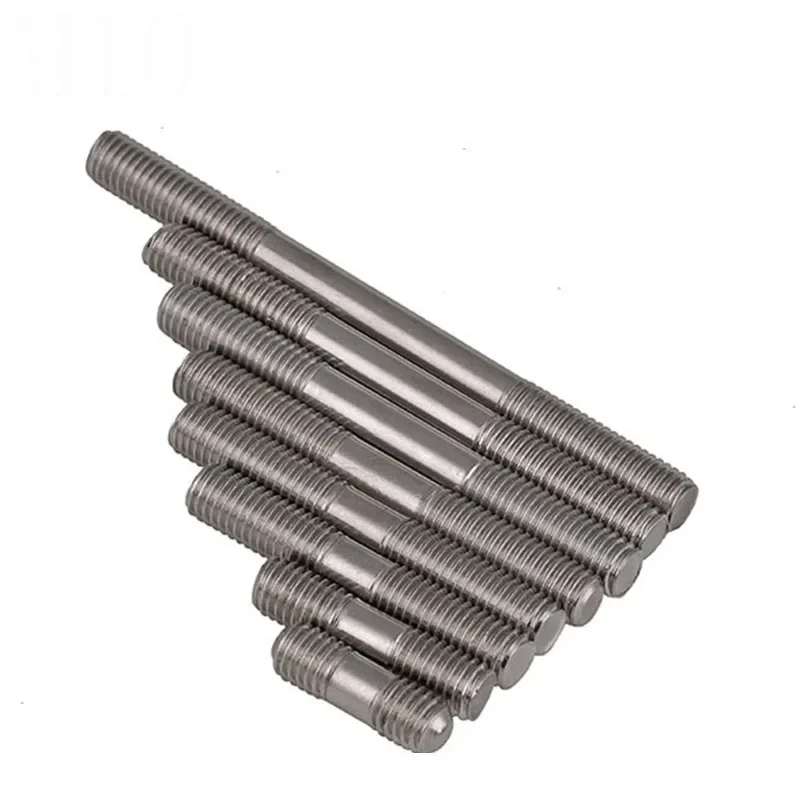 M5 x0.8 20mm - 250mm Metric 304 Stainless Steel Double End Threaded Stud Bolts Screw Rod