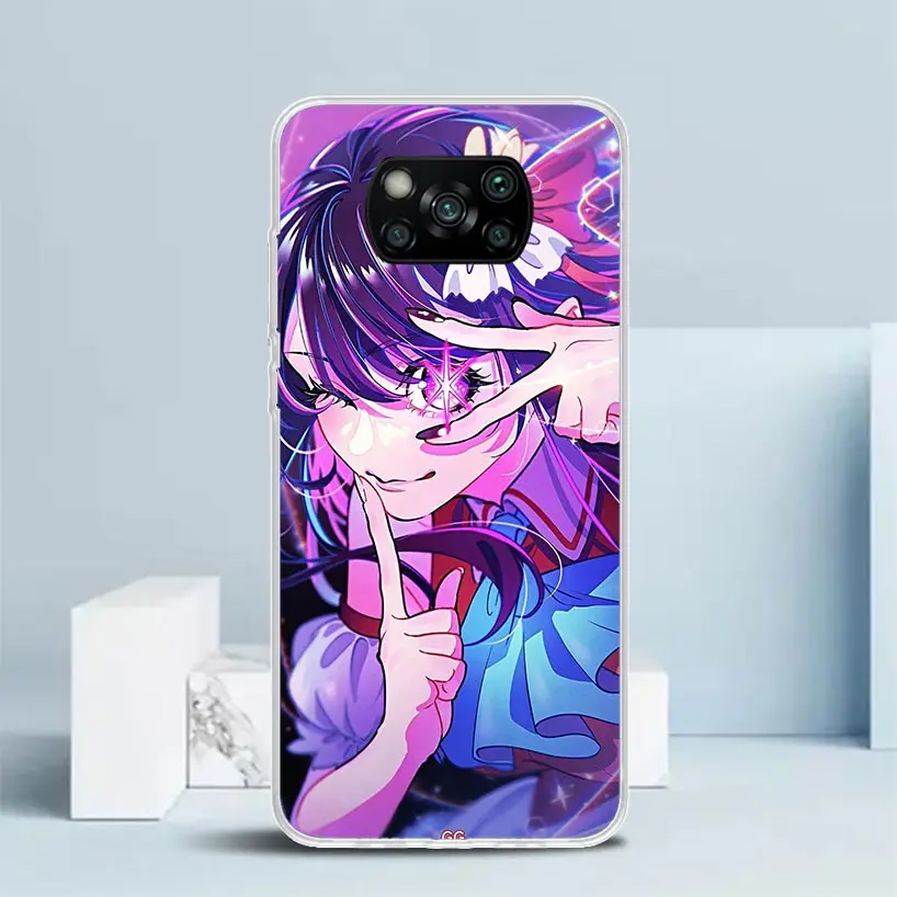 Japan Anime Oshi No Ko Phone Case For Xiaomi Poco X6 X5 X4 X3 Nfc F6 F5 Pro F4 Gt F3 F2 F1 M5S M4 M3 M2 Soft TPU Back Cover