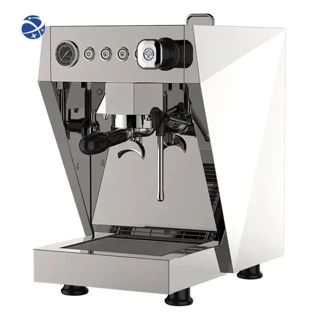 

YUNYI Top Sell Single Group 9bar Commercial multi-function Stainless Steel Coffee Maker for coffee shop or company