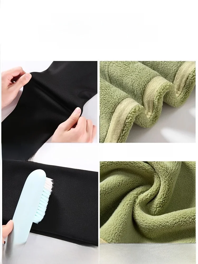 하이웨이스트 기모 안감 요가 팬츠 여성용 타이트 핏 보팅 아크스킨 디자인 가을 겨울 봄 신상 슬리밍 복부 보정...