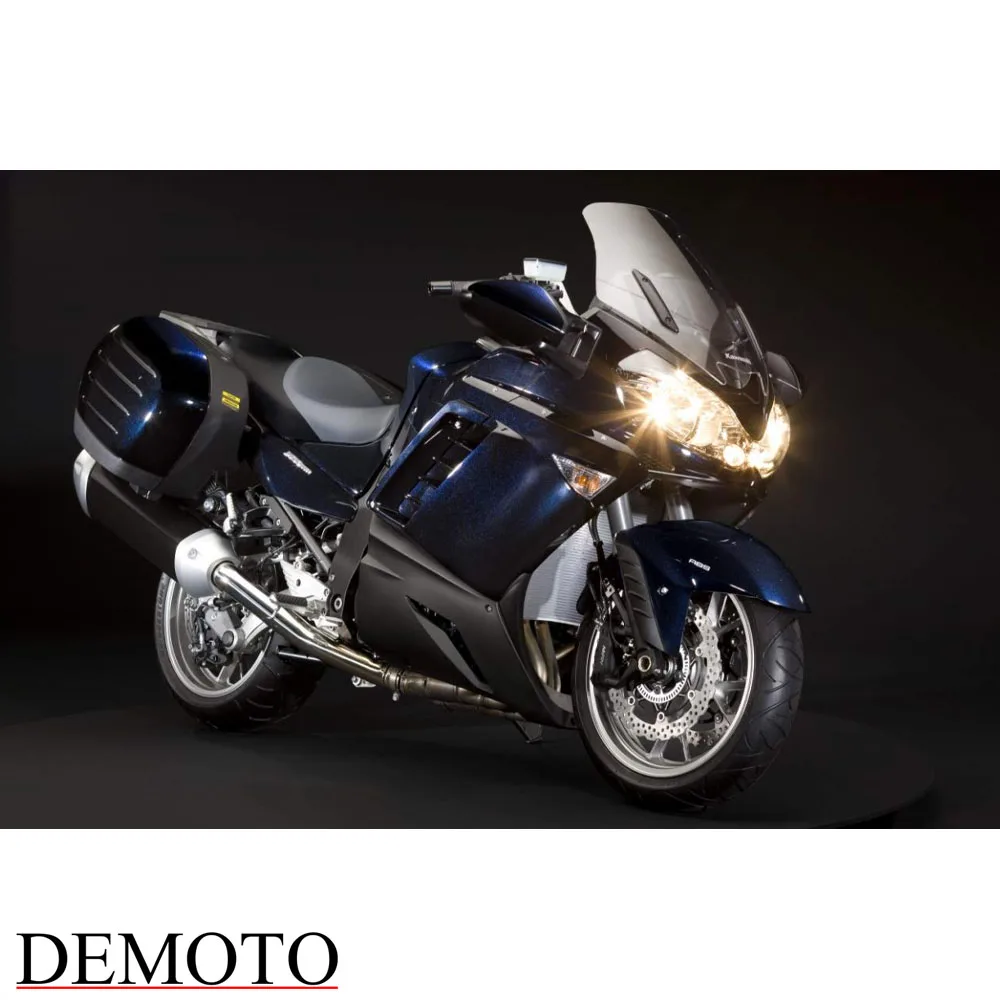 5MM 60CM/70CM Taller Windshield Higher Windscreen Riser Front Glass Airflow Deflector For Kawasaki GTR1400 1400 GTR