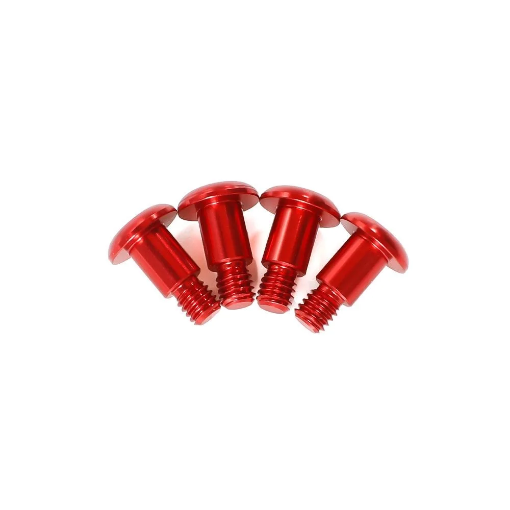 Tornillo escalonado M4 de Metal, 4 Uds., para Tamiya TT02 TT-02 TT02B 1/10 RC, piezas de mejora de coche, accesorios