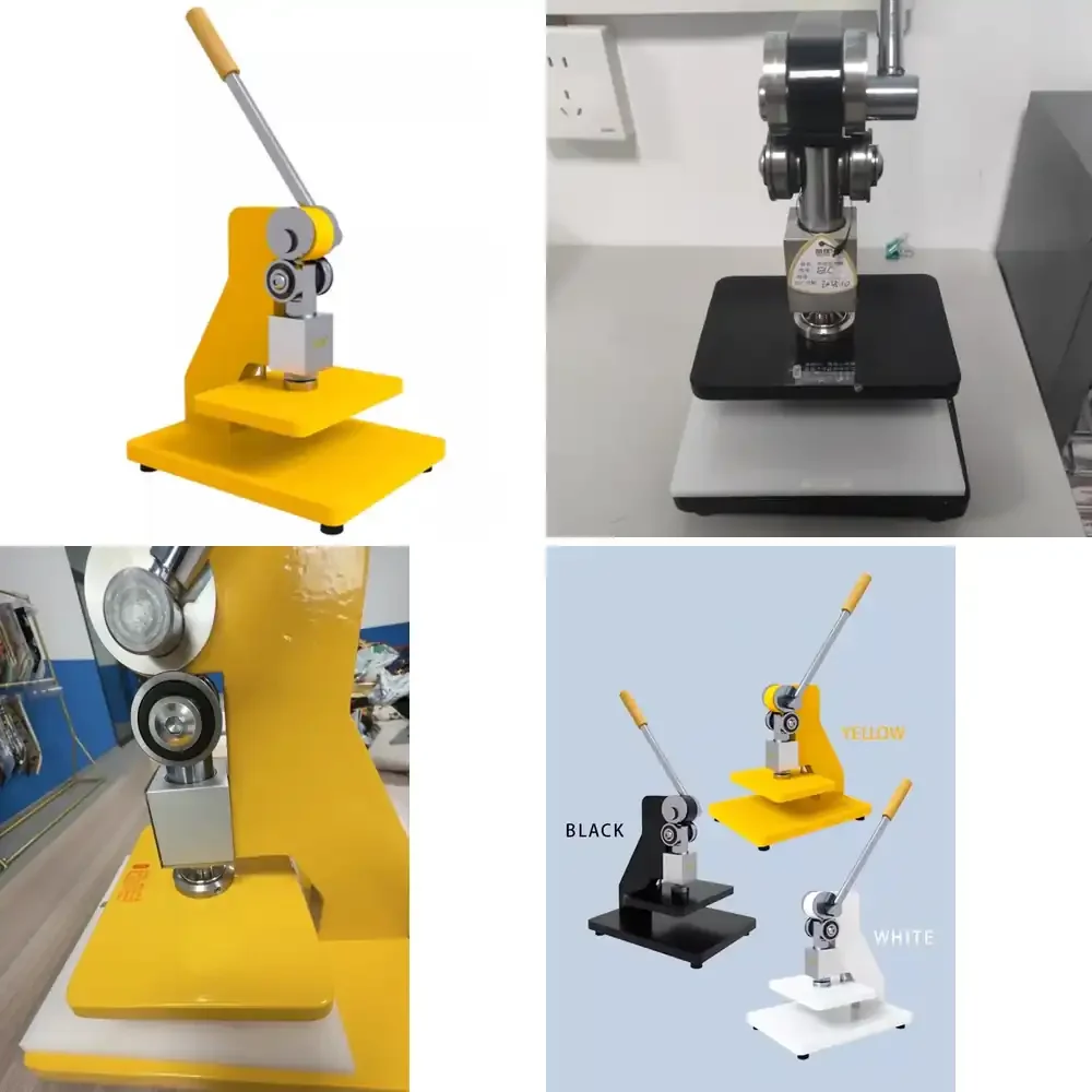 Qwinn 2026Hot sell Hand Press Die Cutter Knife Die Punching and Flattening Machine Leather Die Cutting Press Small Punching
