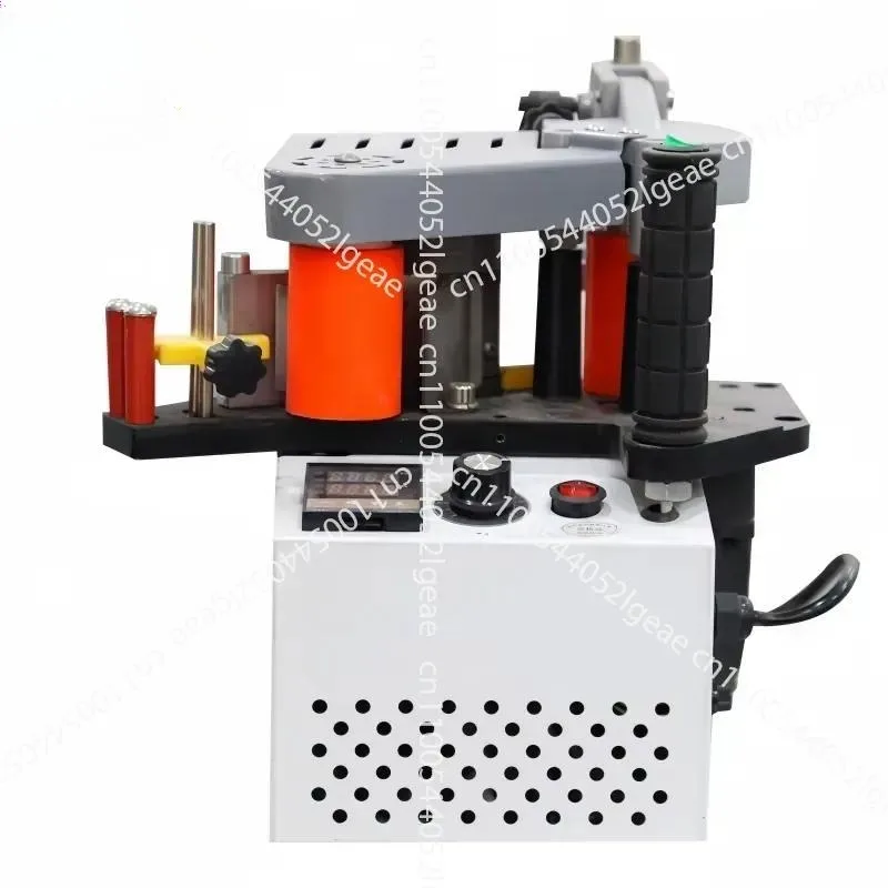 Portable Hand-held Edge Banding Machine, Precision Woodworking Tools with Glue Applicator