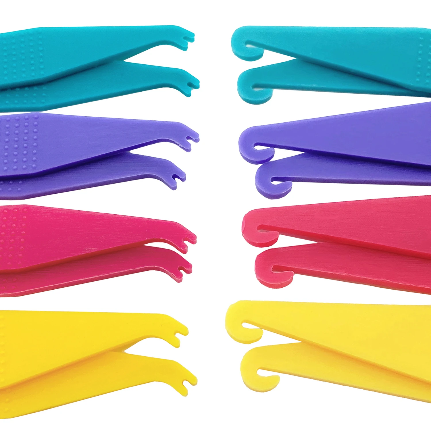 cs Braces Rubber Band Tool Dental Elastic Rubber Bands Placers for Braces Disposable Plastic Orthodontic Elastic Placers