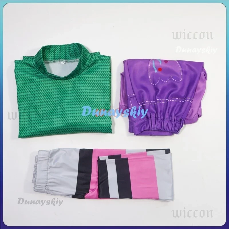 CosplayRuby Gillman Cosplay Ruby Gillman Adolescente Kraken Chelsea Sirena Vestito Gilrs Costume da film per adulti Halloween Performance C