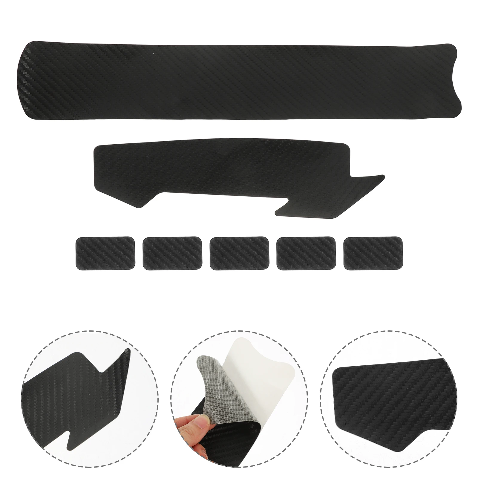 

1 set Bike Protector Chain Guards For Mountain Road Bike Frame Protective Guard Pu Material Cycling Accessories Kids Chain