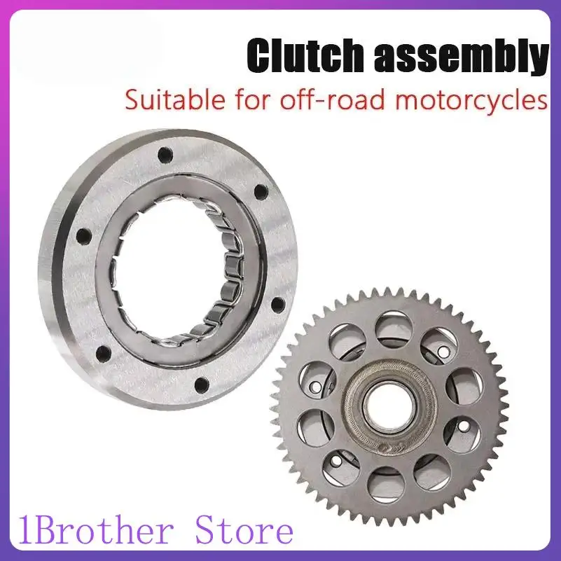 Motorcycle parts CG125 overrunning clutch with disc teeth starter disc body assembly engine parts