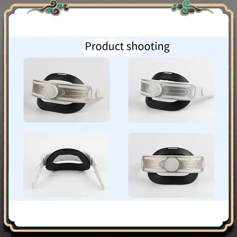 

Premium Adjustable Head Strap For Meta Quest 2,For Quest 2 Elite Strap Accessories For Enhanced Support And Comfort In VR