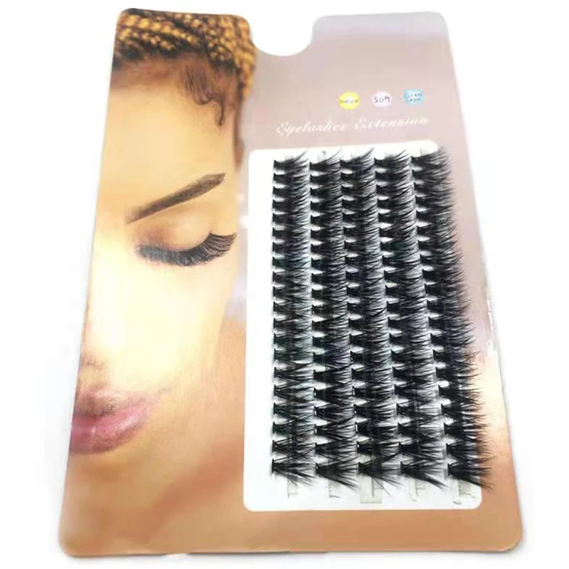 LTWEGO 100 حزم المنك رمش تمديد الطبيعية ثلاثية الأبعاد حجم الروسية فو الرموش الفردية 20D العنقودية جلدة ماكياج أهداب #5