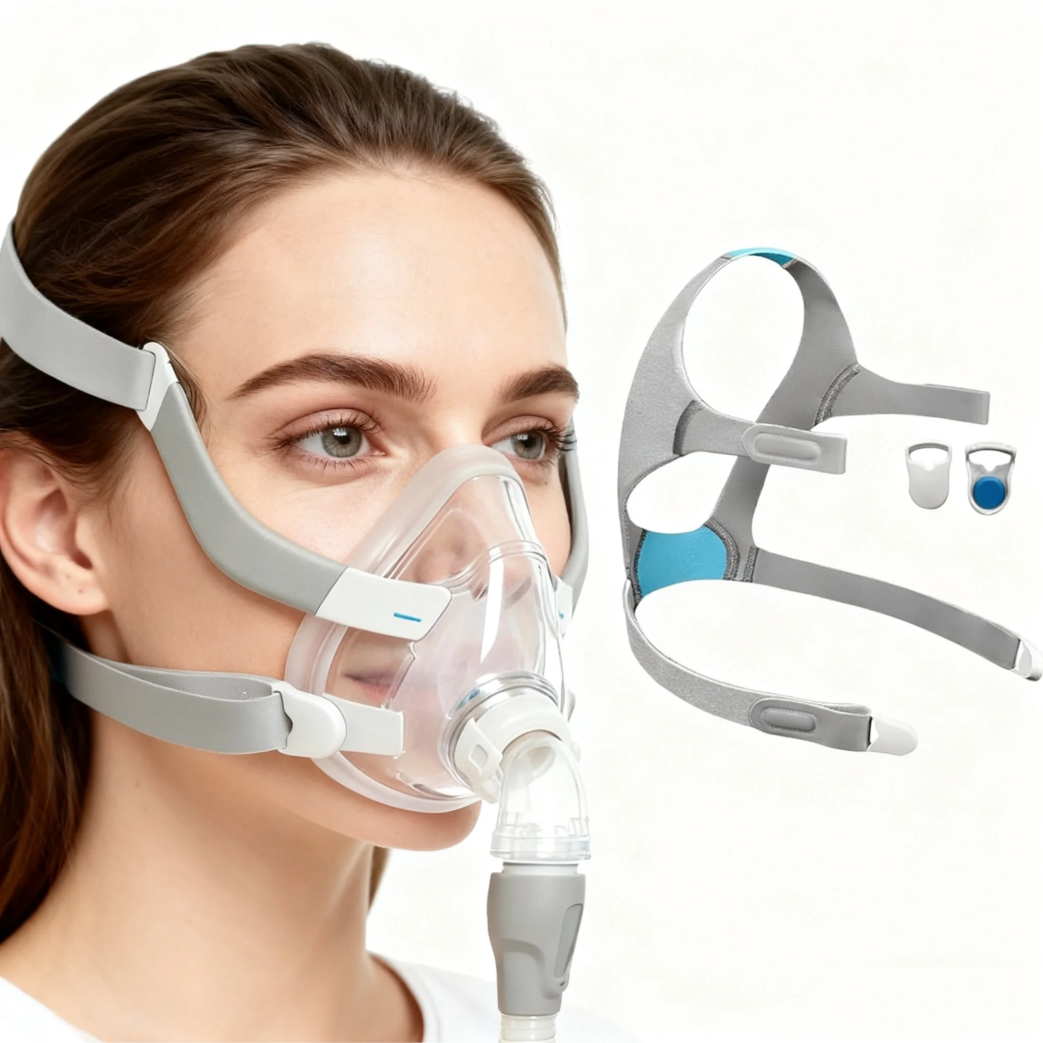 CPAP Headgear for AirFit F20 N20 / AirTouch F20，ResMed F20 CPAP Mask Replacement Headgear