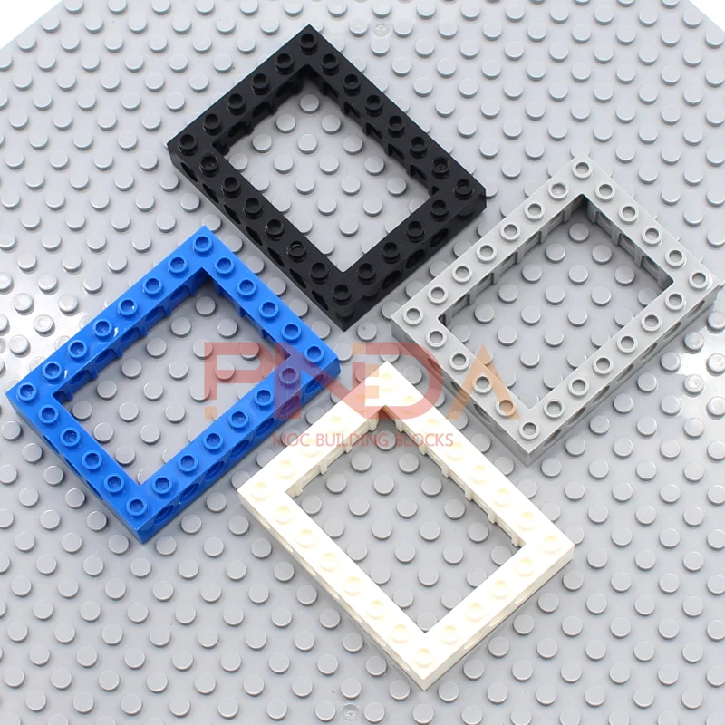 4pcs 32532 기술 벽돌 6x8 구멍 호환 Decool 빌딩 블록 로봇 어린이를위한 클래식 교육 장난감