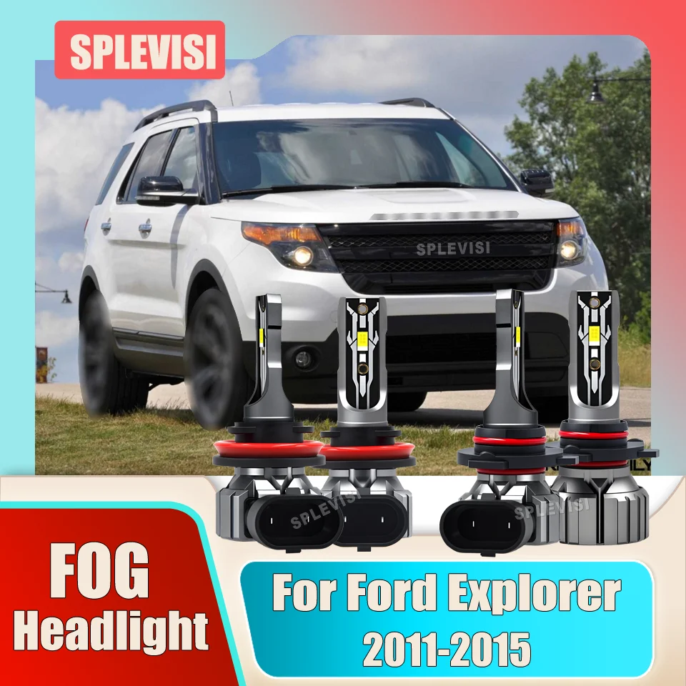 

9012/HIR2 H11/H9/H8 LED Headlight Foglight Foggy days have strong penetrating power For Ford Explorer 2011 2012 2013 2014 2015