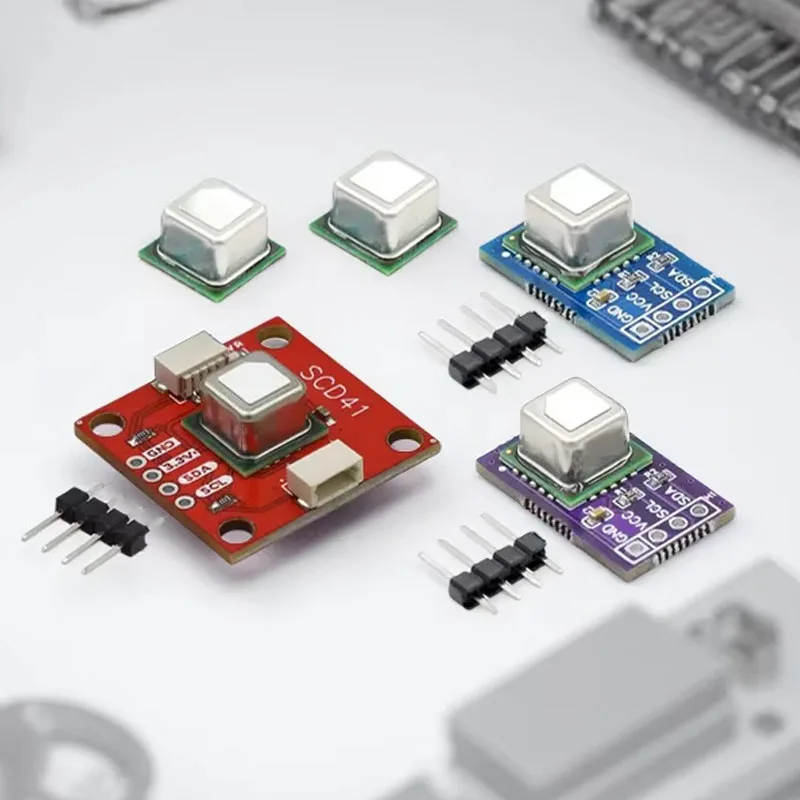 1pcs SCD40 / SCD41 CO2 Carbon Dioxide Sensor Module with Temperature & Humidity 2-in-1 I2C Communication