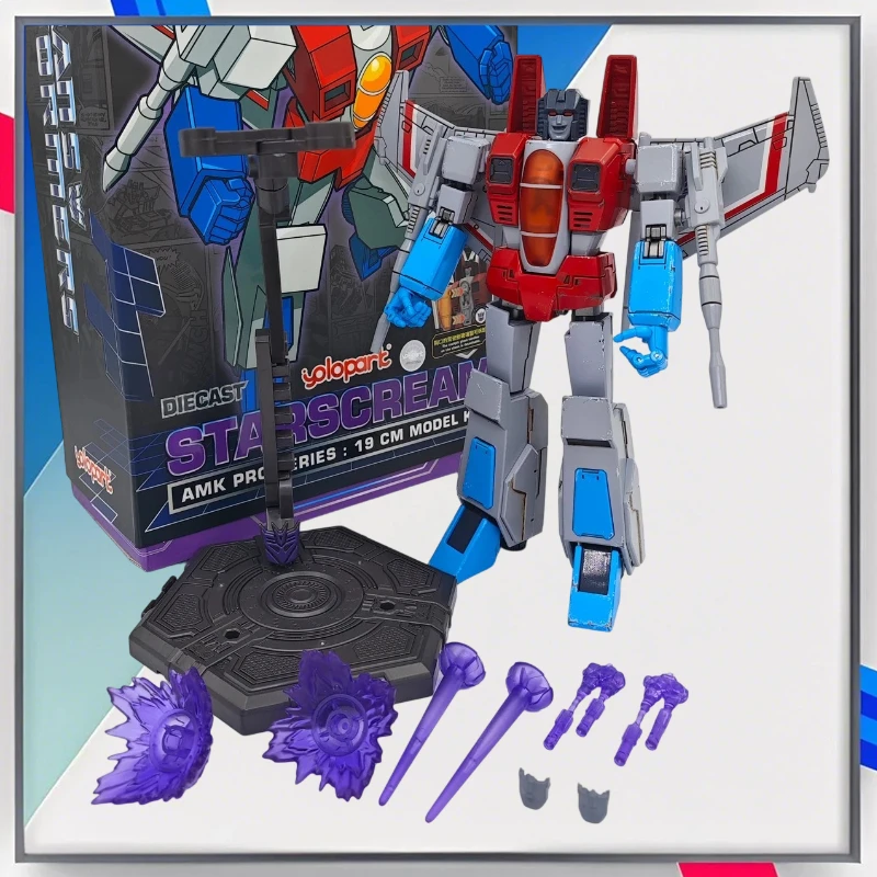 

Yolopark игрушки-трансформеры Starscream Generation One Amk Pro Series 19 см комплект модель игрушки фигурку коллекционные подарки