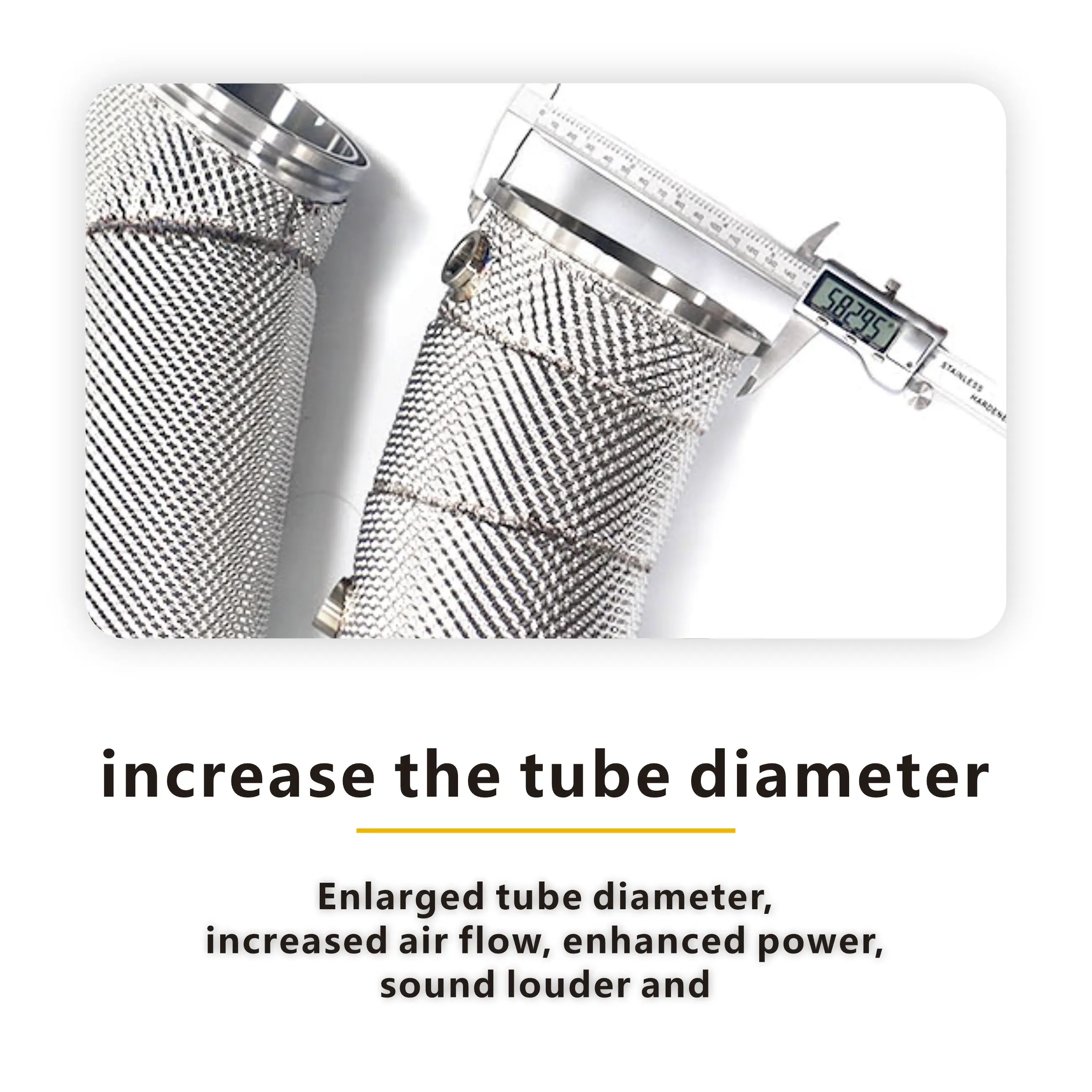 HMD Exhaust System High Flow Performance Downpipe for BMW 540i G30 B58 2024+ Car Accessories With Cat Pipe