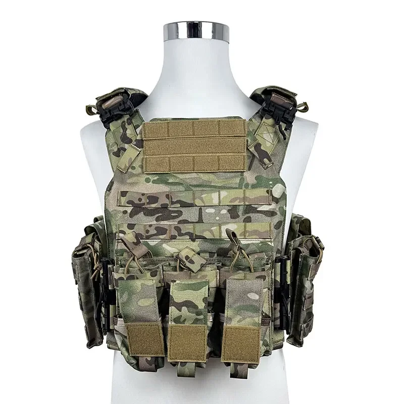 H Win Lightweight Multi-Functional Tactical Protective Vest Quick Release Waist Seal Assembly Personal Defense Equipment Safety