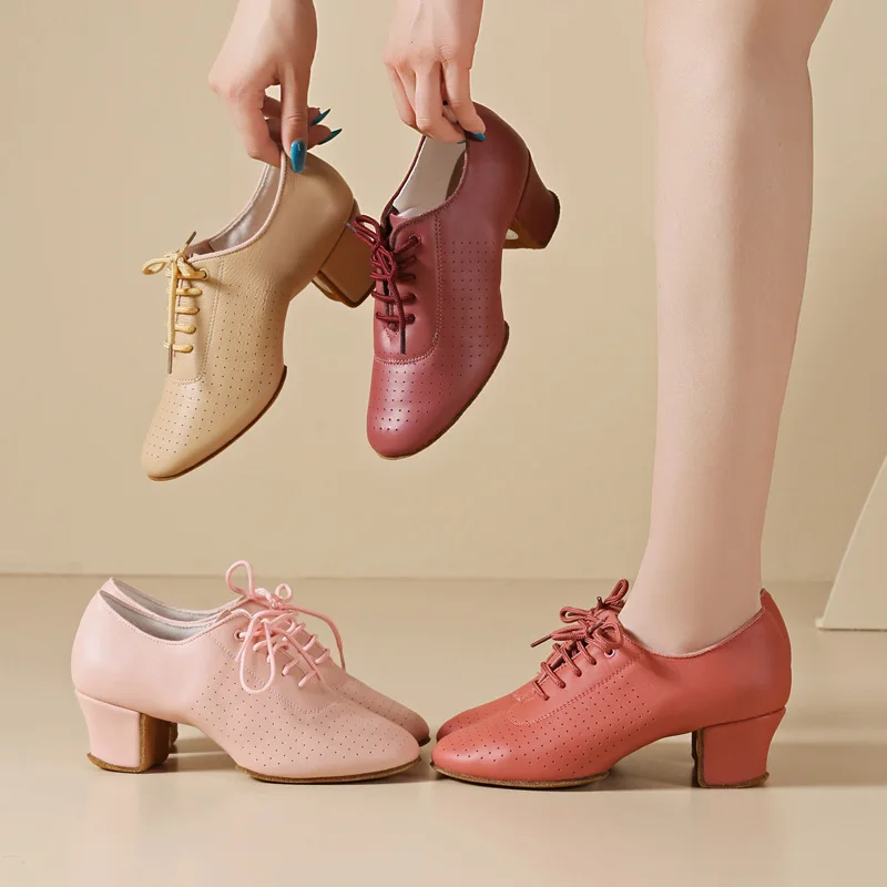 

Women Latin Dance Shoes For Ballroom Salsa Social Modern Dance Shoes Ladies Tango Party Dance Sneaker Soft Sole Training Shoes