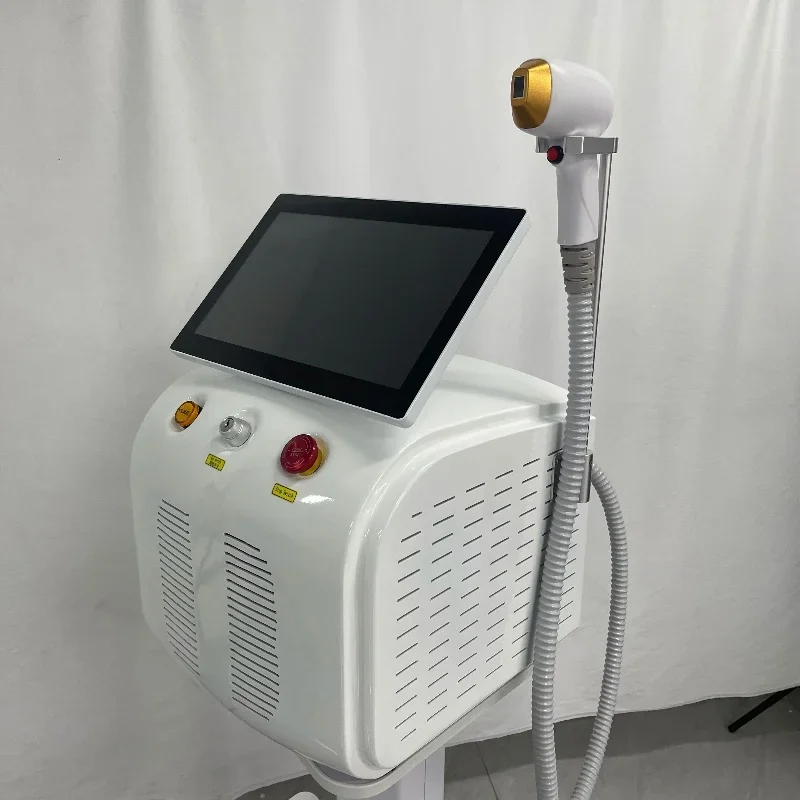 4 waves IPL professional diode ice titanium laser body hair removal machine  portable 808 755 Alexandrite equipment permanen