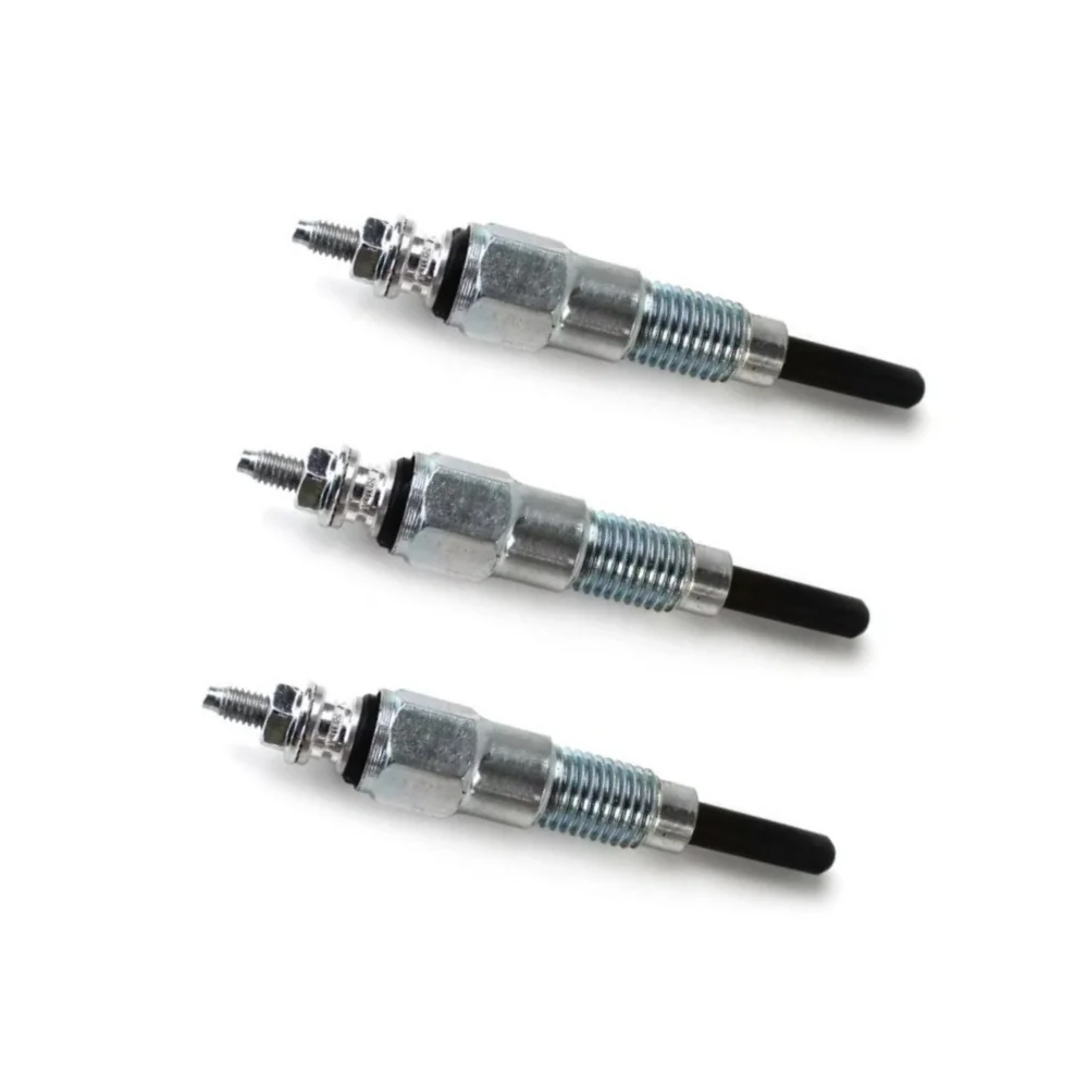 

3pcs Glow Plugs 119717-77800 11971777800 For Yanmar 3TNA72 3TN75 3TNA75 3TNT5U 3TN66 3TNE68 3TNA68 Engine 12V