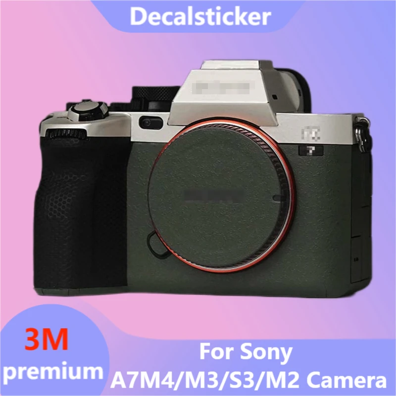 Hinefilm piel para Sony A7M4 A7M3 A7S3 A7M2 Piel de cámara Alpha 7 pegatina para SonyA7 película de cubierta protectora de cámara