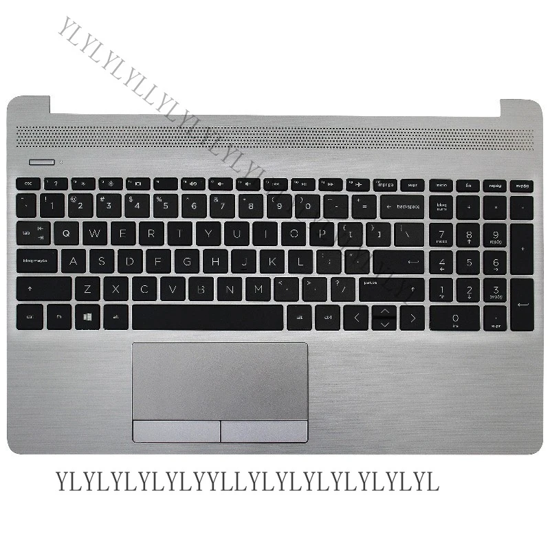 XX+M31100-001 Teclado estadounidense para HP 250 G8 255 250 G9 255 G8, cubierta superior del reposamanos