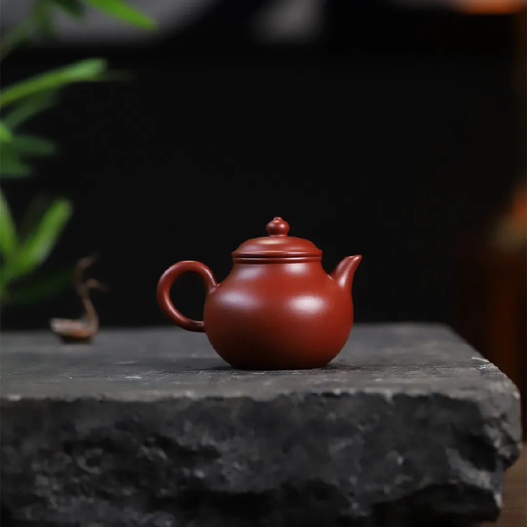 Yixing Purple Clay Pot Ore Dahongpao Tea Ingenious Hand-Made Literati Device