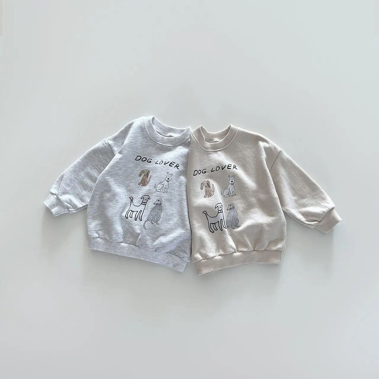 

2025 Autumn New Children Casual Sweatshirt Baby Long Sleeve Cartoon Tops Boys Girls Cotton Pullover Fashion Kids Sweatshirt