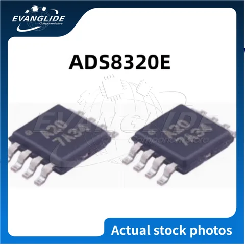 5 PCS/LOT Original & New ADS8320E ADS8320 Marked A20 MSOP-8 Analog-to-Digital Converter