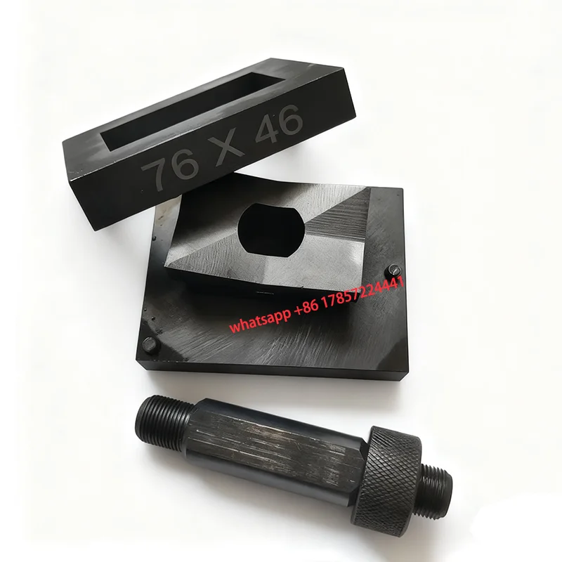 

48x63mm 15-200mm hydraulic punch die SYK-8/15 stainless steel rectangle mold square hole die Manual punching mould