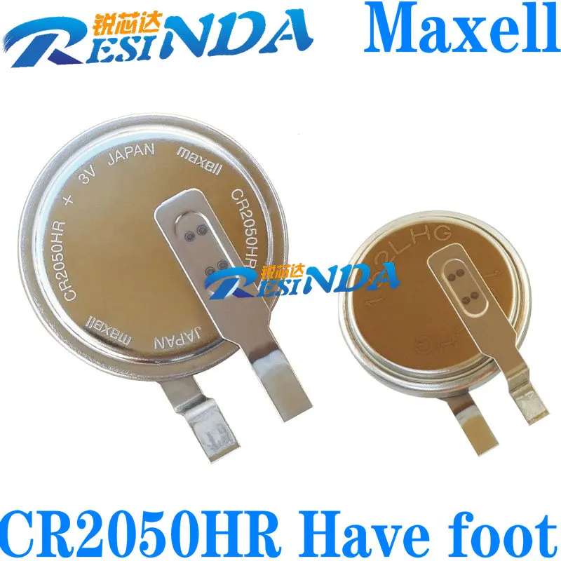 CR2050HR Have foot MAXELL 100%New and Original