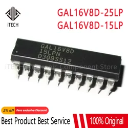 5pcs GAL16V8D GAL16V8D-25LP GAL16V8D-15LP GAL16V8 DIP-20 In Stock