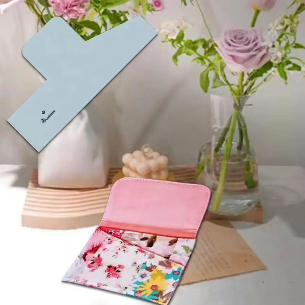 5/7/9 Inches Acrylic Wallet Ruler Template DIY Handcraft Ruler Wallets Making Tool Gift For Handcrafting Enthusiasts Hand Craft