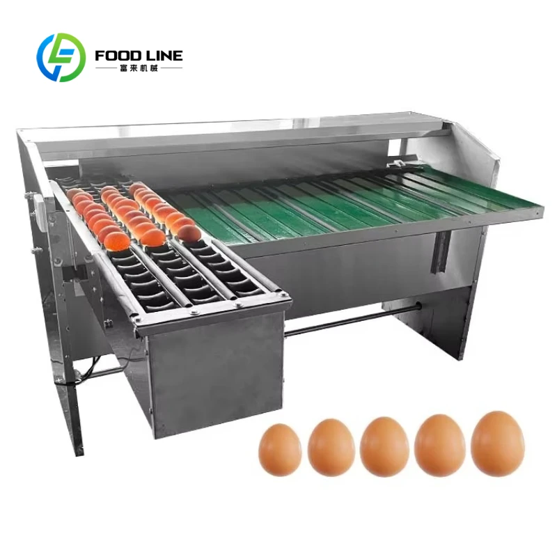 Egg Size Weight Classify Sorting Machine High Speed Chicken Egg Grader Quality Classifier for Daily Use Customized