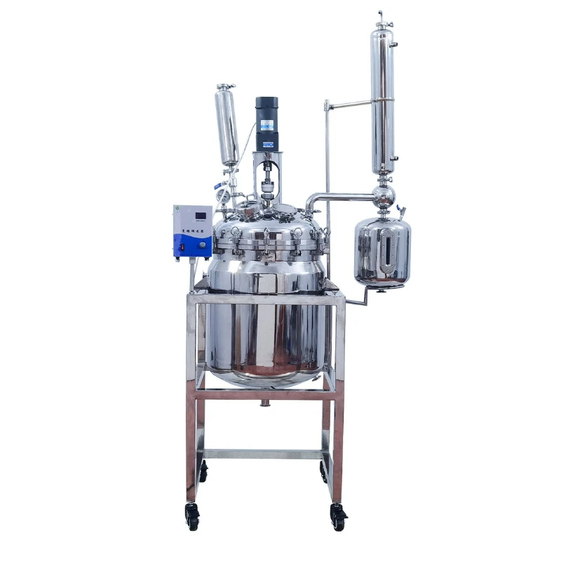 

Double Stainless Steel Stirring Tank Electric Heating Vacuum Positive Pressure Laboratory High Temperature