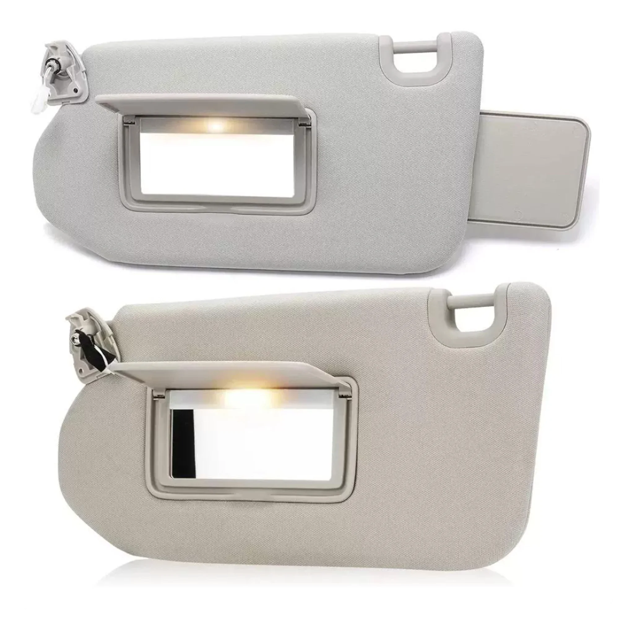 

Left&Right Passenger Side Sunvisor For Nissan Pathfinder Infiniti JX35 QX60 2013 2014 2015 2016 2017 2018 Front Sun Visor Panel