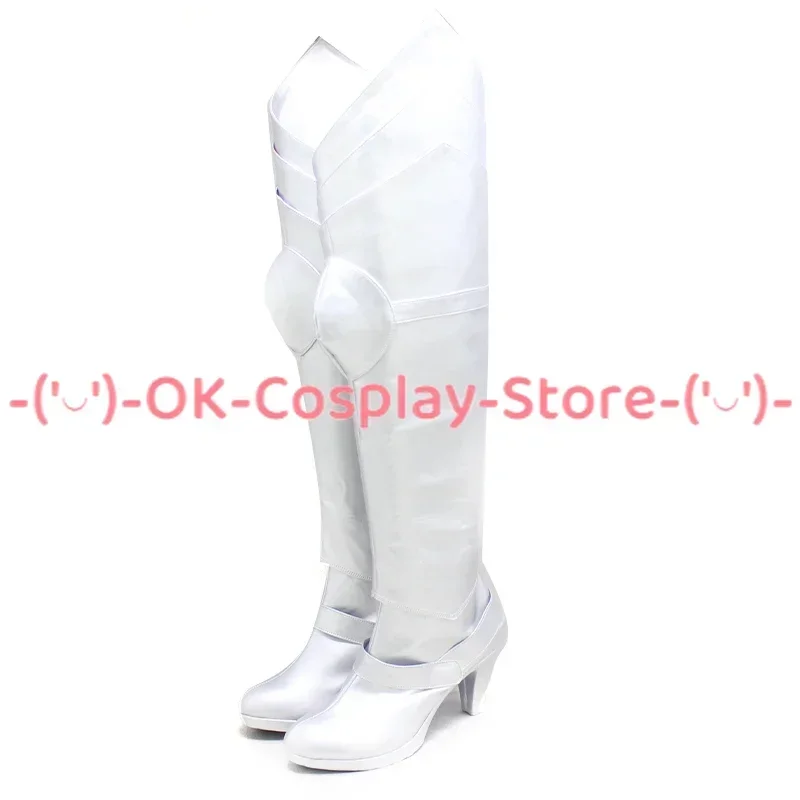 [حسب الطلب] لعبة ملكة جمال Allsunday روبن تأثيري أحذية أنيمي لعب الأدوار الدعائم هالوين كرنفال عطلة حفلة بولي Boots الأحذية الجلدية