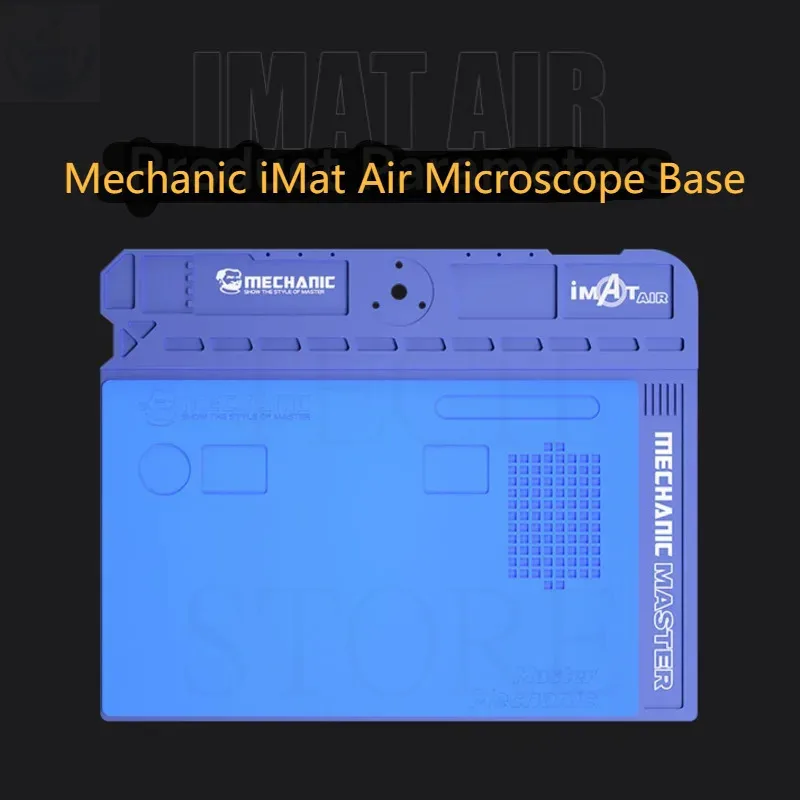 Mechanic IMat Air Aluminum Alloy Multi-function Microscope Base Heavy & Steady Workbench Electronic Mat Phone Welding Blanket