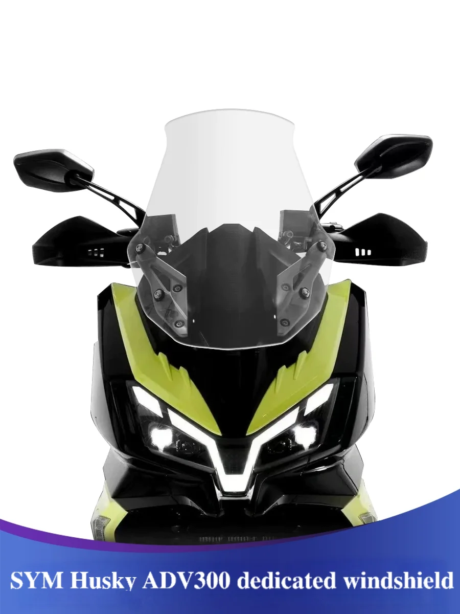 

For SYM Husky ADV300 300ADV 300adv Motorcycle Husky 300 ADV Modified windshield Windscreen Wind Screen Front Glass