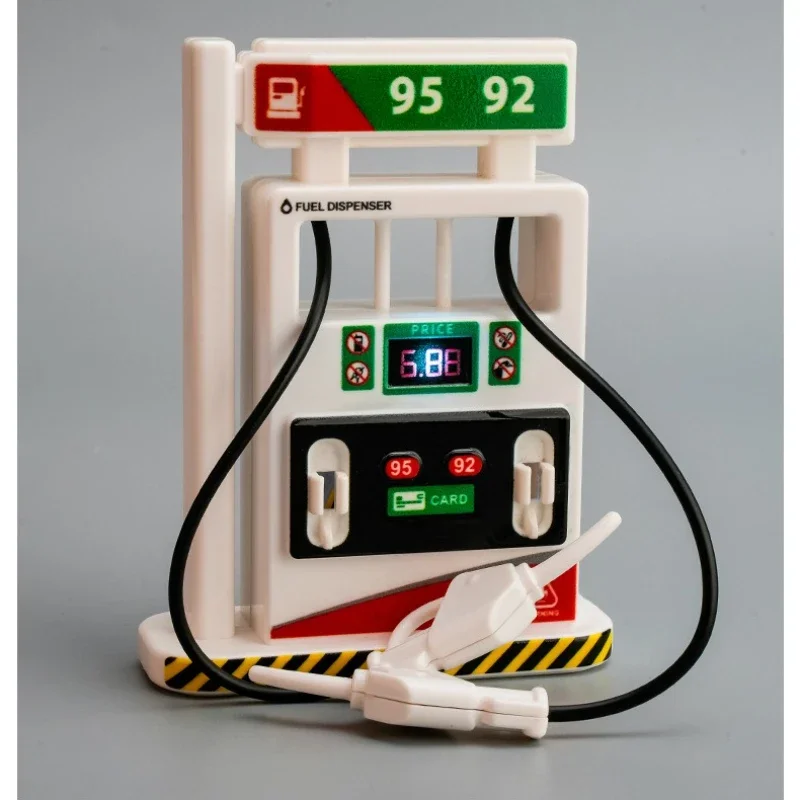 

Детская игрушка-модель топливораздаточной колонки с имитацией звука и света, для раннего развития, декор для сцены заправки